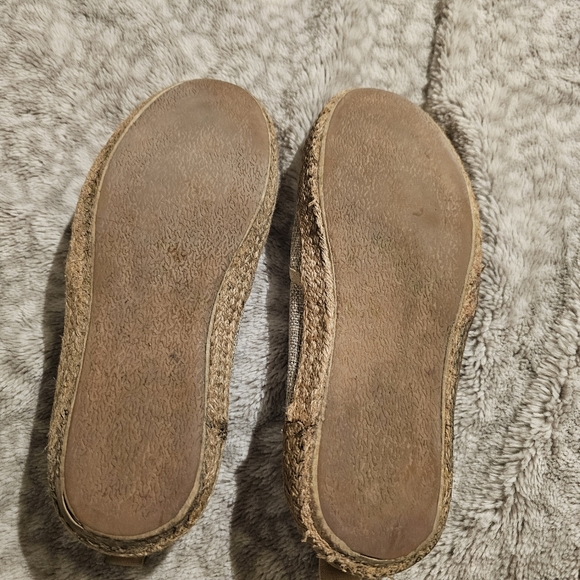 Ben Sherman Shoes Mens 8 Espadrilles Beige Fabric Slip On Comfort BN7S00042 - Picture 4 of 4